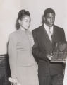 Jackie Robinson and his wife Rachel Robinson at White Rock Baptist Church