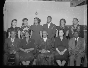 Reverend Robert R. Rollins, Florida Avenue Baptist Church [acetate film photonegative]