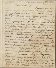 Letter to] Dear Brother Garrison [manuscript