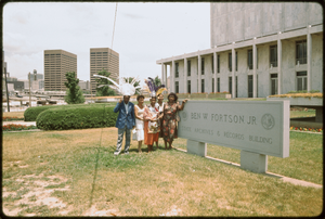 Atlanta, Georgia, 1988: Trinidad Carnival celebration with Gia Gaspard-Taylor and Annette O'Brady