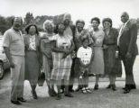 Congressman Craig Washington, Beulah Shepard, and Group