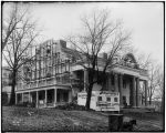 Rhode Island pavilion during construction