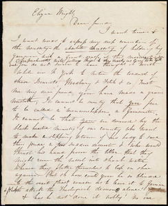 Thumbnail for Letter from Maria Weston Chapman to Elizur Wright, [Not after 15 Sept. 1837]