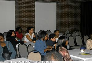 People attending film festival