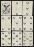 [National emblems, a set of Civil War playing cards]