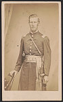 [Captain Augustine L. Hamilton of Co. I, 6th Massachusetts Infantry Regiment and 8th Massachusetts Unattached Infantry Company uniform with sword and pistol]