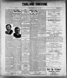 Oakland Sunshine (Oakland, Calif.), Vol. 13, No. 2, Ed. 1 Saturday, June 12, 1915