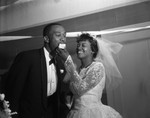 The Johnson's wedding cake, Los Angeles, 1962