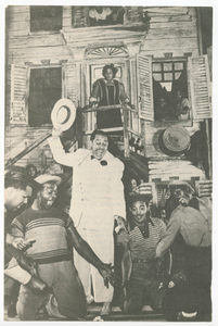 Image of Cab Calloway performing in a production of Porgy & Bess