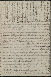 Letter to] My dear Miss Weston [manuscript