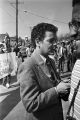 Julian Bond in Selma, Alabama, during the 20th anniversary commemoration of the Selma to Montgomery March.