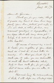 Letter to] Dear Mr. Garrison [manuscript