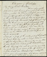 Letter to] My dearly beloved Garrison [manuscript