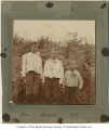 Bob, Arthur, and Roy Harvey, Seattle, ca. 1900