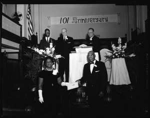 1st Baptist Church of Georgetown [101st anniversary celebrations], Oct[ober] 1963 [cellulose acetate photonegative]