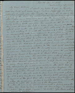 Letter from Anne Warren Weston, Boston, to Deborah Weston, Dec. 21, 1836, Wednesday afternoon