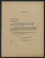 General Correspondence of the Director, Supervisors' Work Conference, 1953