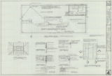 Building remodeling, Zion's First National Bank, First South & Main Street branch, Salt Lake City, Utah: roof plan, roof framing (machine room), elevator shaft details