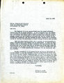 Letter of 1954 April 16