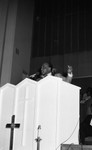 Speaker at Podium, Los Angeles, 1983