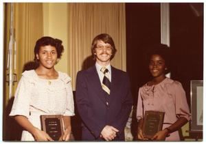 Portrait of Cheryl Pleasants, Grace Roy, and David Morse Kersh at Salute to Youth Awards Presentation