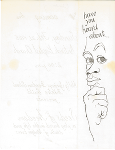 Flier for play 'Seeds of Freedom'