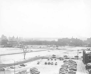 Capitol approach area, View from State Office building