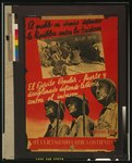 El pueblo en armas defendió la republica contra las traidores.  El ejercito popular, fuerte y disciplinado defiende la patria contra el invasor