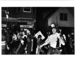 NAACP march with police escort, James Groppi center, circa 1967-1968