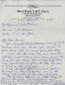 Letter, 1971 Mar. 12, (Sumter, S.C.), Fred James, to Joseph A. De Laine, Sr., (Hollis, Long Island, N.Y.)