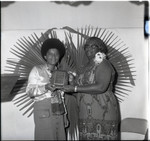 Thumbnail for Calvary Baptist Church member presenting an award, Los Angeles, 1971