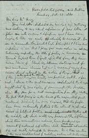 Letter to] My dear Mr. May [manuscript