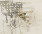 Four African American Boy Scouts