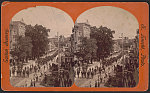 Parade of 129th Penna. Volunteers at Easton, Pa. on their first reunion August 14, 1884