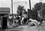 Pickett Street clean-up.