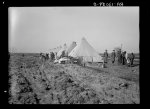 Section of camp for Negro flood refugees set up in Forrest City, Arkansas