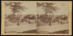 Part of Federal Line of Works showing bombproof tents occupied by U.S. Colored Troops in front of Petersburg, Va., Aug. 7, 1864