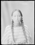 Unidentified Arapaho woman (front bust) 1904