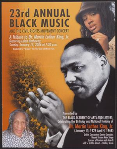 Program: 23rd Annual Black Music and the Civil Rights Movement