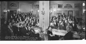 Annual Banquet of the National Federation of Post Office Clerks [acetate film photonegative]