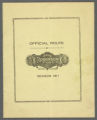 Yankee Robinson Big Three-Ring Circus Unite With Texas Bill's Wild West Shows Season 1911