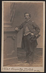 [Captain Augustus Hatch of Co. B, 1st Massachusetts Infantry Regiment and Co. F, 35th Massachusetts Infantry Regiment in uniform]