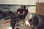 Thumbnail for Frank Suarez, 2164 Frederick Douglass, tire shop, Harlem, 2008