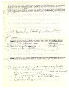 The Southern regional plan a suggested solution