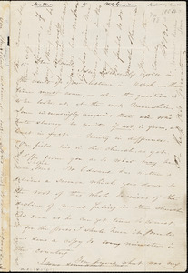 Letter from Harriet Beecher Stowe, [Andover, Massachusetts], to William Lloyd Garrison, [1854 February 18]