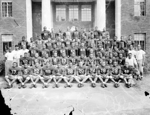 Howard University football department [acetate film photonegative]