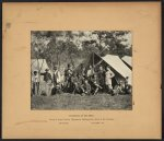 Incidents of the war, group at Secret Service Department Headquarters, Army of the Potomac, Antietam, October 1862