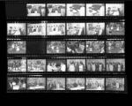 Set of negatives by Clinton Wright including Governor Saywer's visit to Elks, Charles Banks' anniversary, and circus day at Operation Independence, 1966