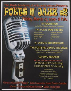 Program: Poets n' Jazz #2