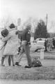 Man assisting Amelia Boynton after she and other civil rights marchers were beaten and gassed by state troopers on Bloody Sunday in Selma, Alabama.